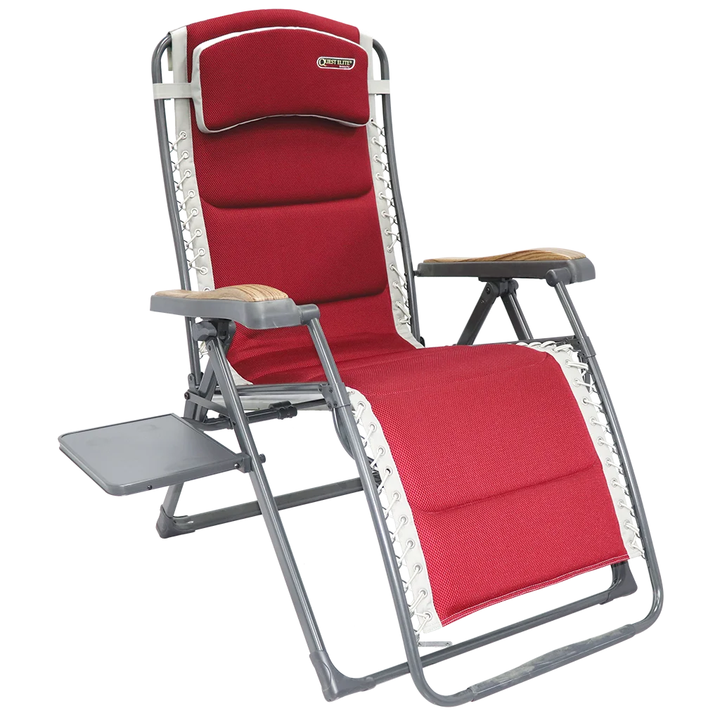 Quest Elite Bordeaux Pro Relax XL Chair With Side Table – view 3