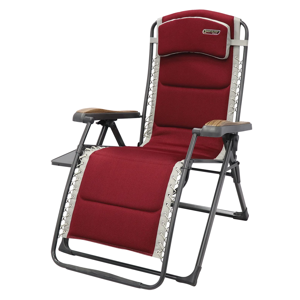 Quest Elite Bordeaux Pro Relax XL Chair With Side Table – view 5