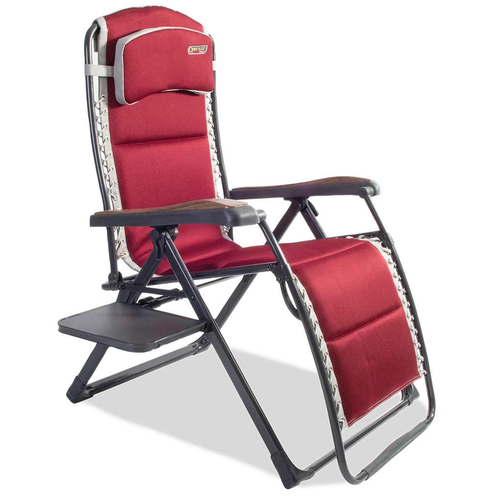 Quest Elite Bordeaux Pro Relax XL Chair With Side Table – view 7