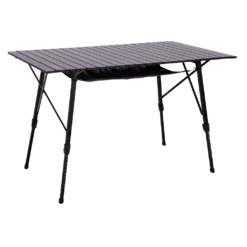 Quest Elite Colliford Black Slatted Table