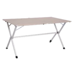Quest Elite Derwent Light Wood Slatted Table