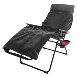 Quest Elite Grey 3 in 1 Fleece Blanket