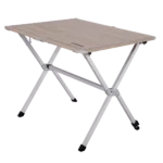 Quest Elite Lomond Light Wood Slatted Table
