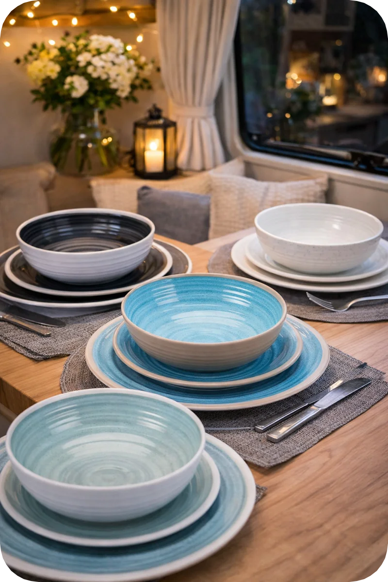 Quest Elite rPET 12 Piece Dinner Set – Florentina – view 2
