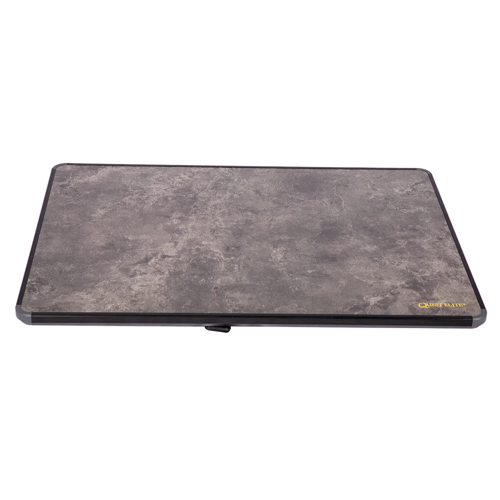 Quest Elite Rutland Lightcomb Black Marble Table – view 3