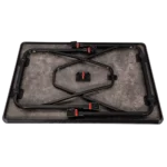 Quest Elite Rutland Lightcomb Black Marble Table – view 4