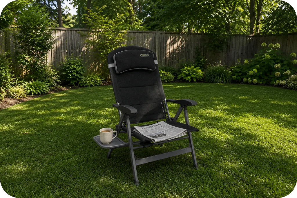 Quest Elite® Vienna Pro Comfort Chair With Side Table – view 14