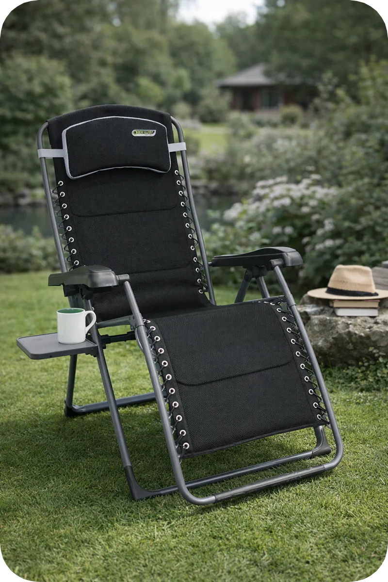 Quest Elite® Vienna Pro Relax XL Chair With Side Table – view 2