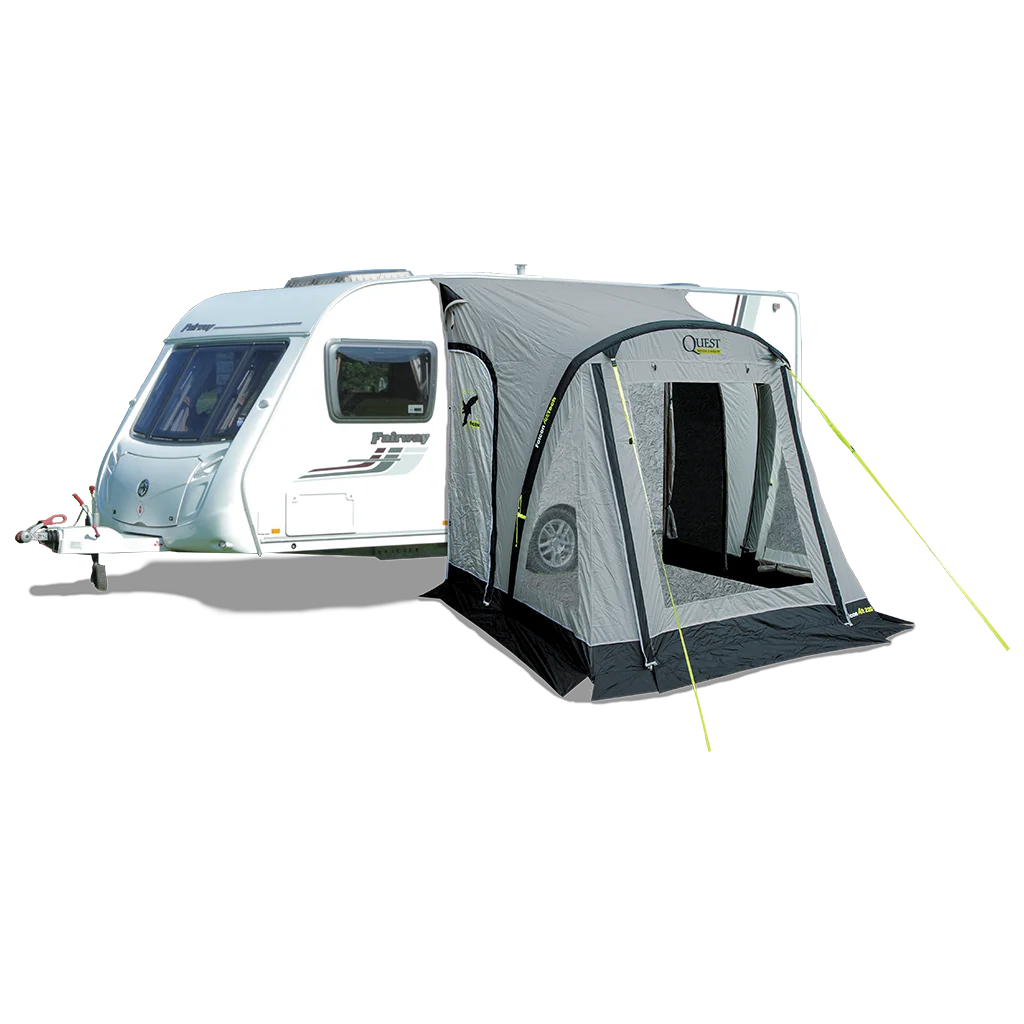 Quest Falcon Pro 220 Air Porch Awning – Mid Grey – view 2