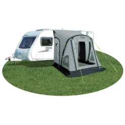 Quest Falcon Pro 220 Air Porch Awning – Mid Grey