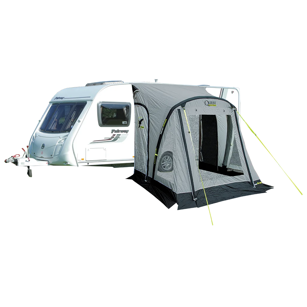 Quest Falcon Pro 220 Air Porch Awning – Mid Grey – view 3