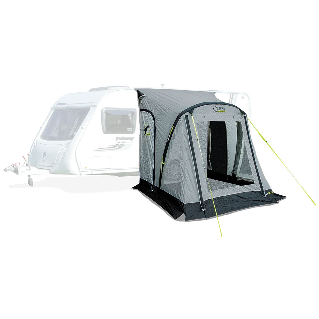 Quest Falcon Pro 220 Air Porch Awning – Mid Grey – view 4