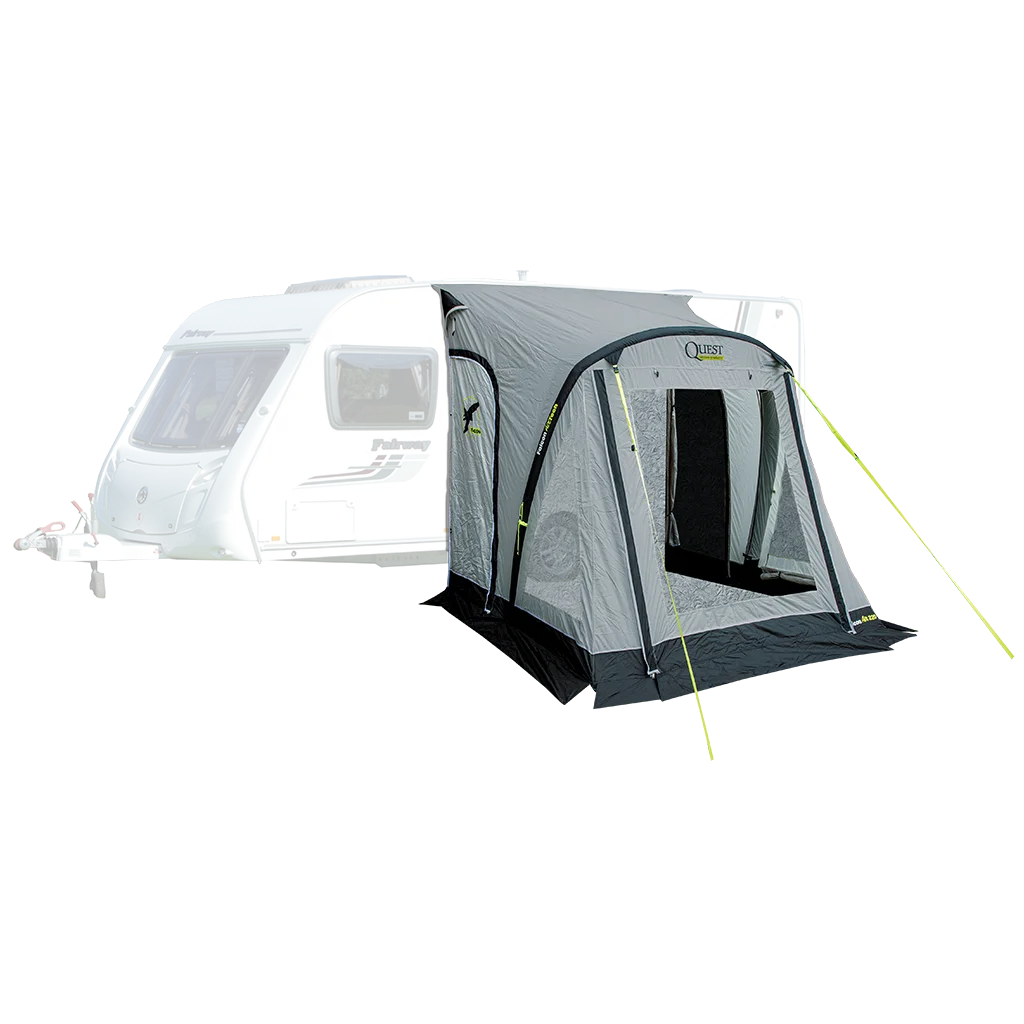 Quest Falcon Pro 220 Air Porch Awning – Mid Grey – view 5