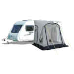 Quest Falcon Pro 220 Poled Porch Awning – Mid Grey – view 2