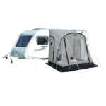 Quest Falcon Pro 220 Poled Porch Awning – Mid Grey – view 3
