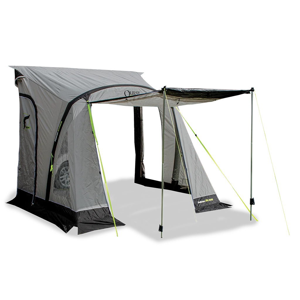 Quest Falcon Pro 260 Air Porch Awning – Mid Grey – view 10