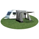 Quest Falcon Pro 260 Air Porch Awning – Mid Grey
