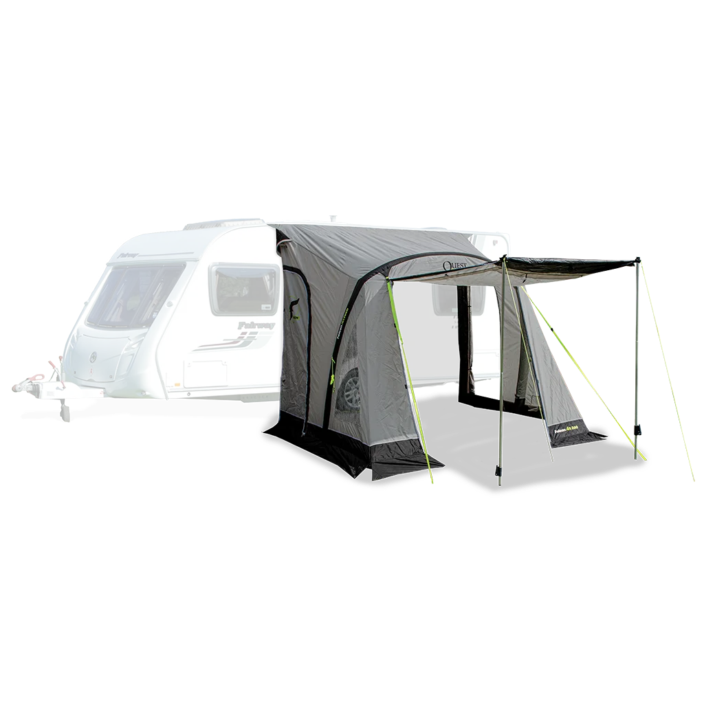 Quest Falcon Pro 260 Air Porch Awning – Mid Grey – view 4