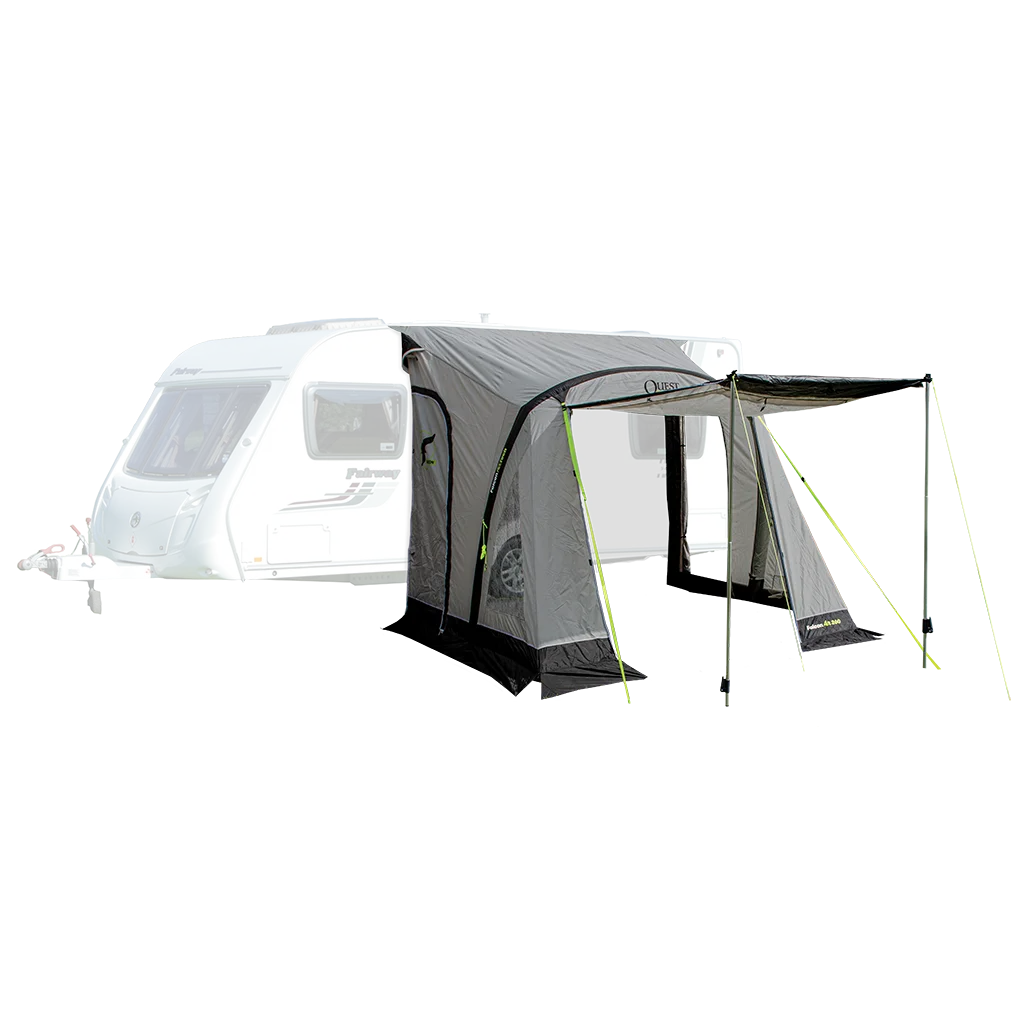 Quest Falcon Pro 260 Air Porch Awning – Mid Grey – view 5