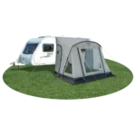 Quest Falcon Pro 260 Poled Porch Awning – Mid Grey