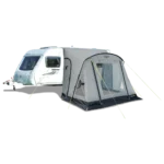 Quest Falcon Pro 260 Poled Porch Awning – Mid Grey – view 2