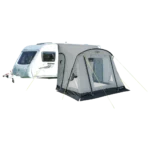 Quest Falcon Pro 260 Poled Porch Awning – Mid Grey – view 3