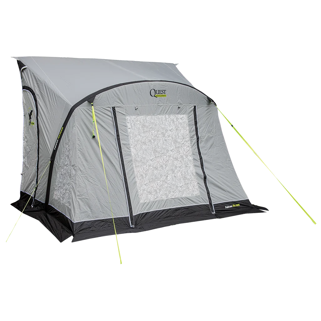 Quest Falcon Pro 325 Air Porch Awning – Mid Grey – view 11