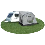 Quest Falcon Pro 325 Air Porch Awning – Mid Grey