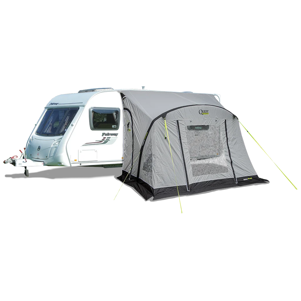 Quest Falcon Pro 325 Air Porch Awning – Mid Grey – view 2