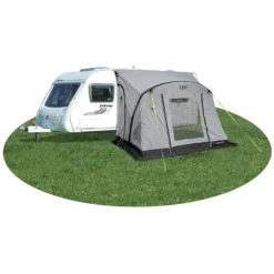 Quest Falcon Pro 325 Air Porch Awning – Mid Grey