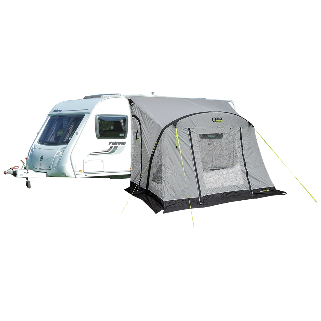 Quest Falcon Pro 325 Air Porch Awning – Mid Grey – view 3