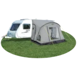 Quest Falcon Pro 325 Poled Porch Awning – Mid Grey