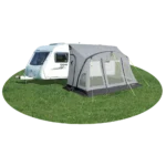Quest Falcon Pro 390 Air Porch Awning – Mid Grey