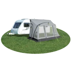 Quest Falcon Pro 390 Air Porch Awning – Mid Grey