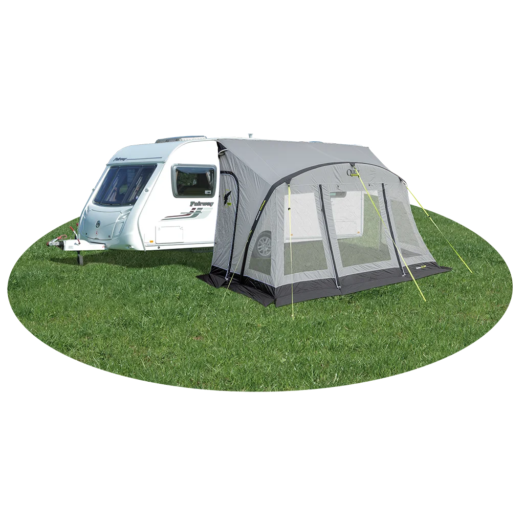Quest Falcon Pro 390 Air Porch Awning – Mid Grey