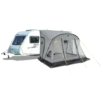 Quest Falcon Pro 390 Poled Porch Awning – Mid Grey – view 2