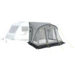 Quest Falcon Pro 390 Poled Porch Awning – Mid Grey – view 5