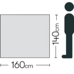 Quest Falcon Pro AirShield 160 1 Panel – Mid Grey – view 3