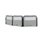Quest Falcon Pro AirShield 500 3 Panels – Mid Grey – view 2