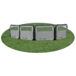 Quest Falcon Pro AirShield 500 3 Panels – Mid Grey – view 3