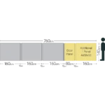 Quest Falcon Pro AirShield 500 3 Panels – Mid Grey – view 6