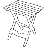 Quest Fleetwood Slatted Side Table – view 4