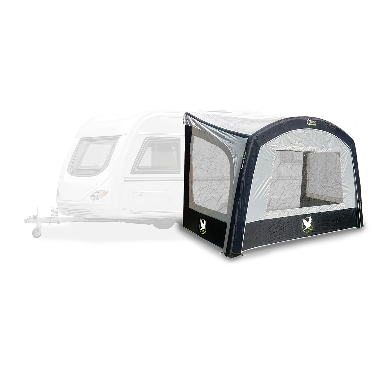 Quest Harrier 300 Air Canopy – Mid Grey – view 3