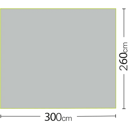 Quest Harrier 300 Air Canopy – Mid Grey – view 6