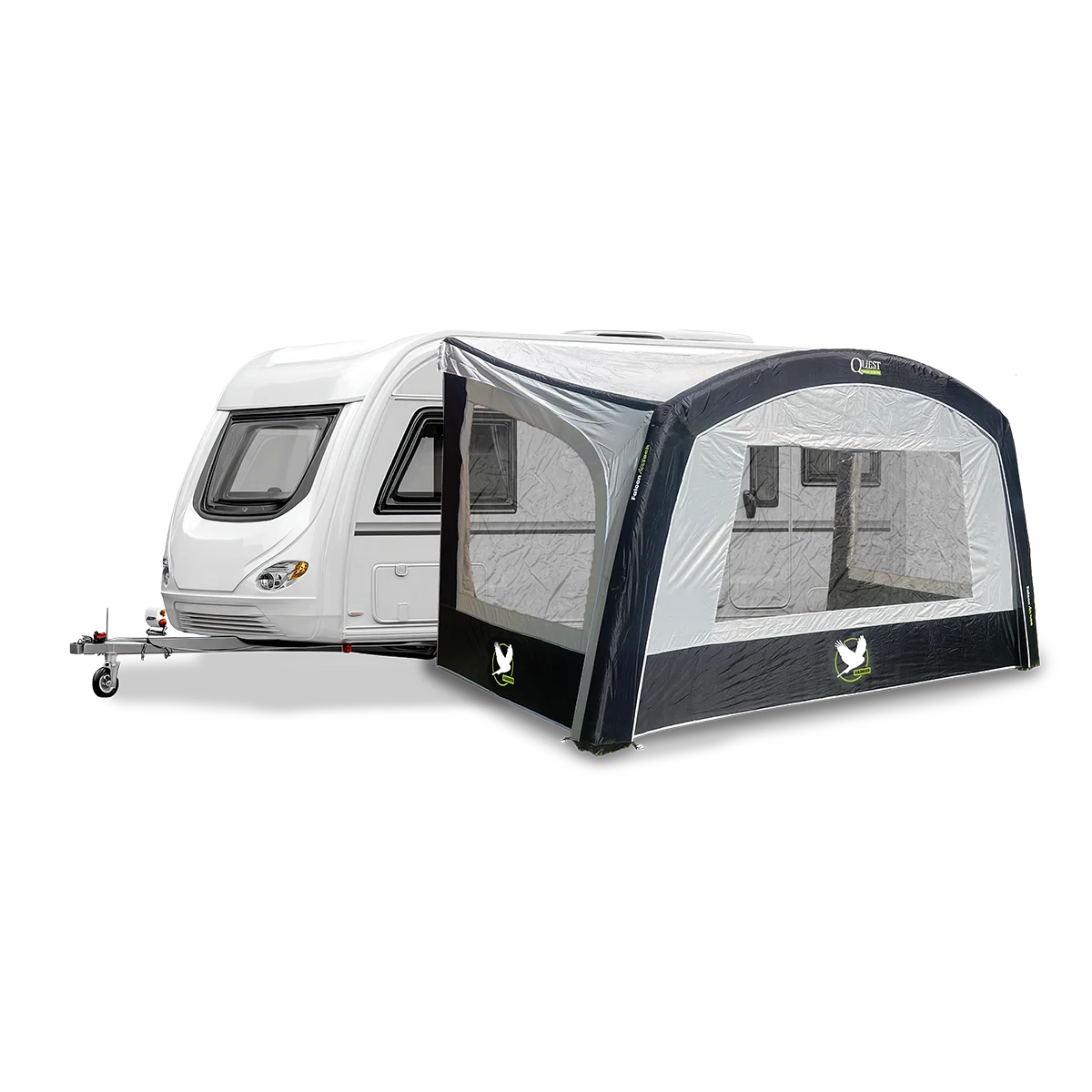 Quest Harrier 400 Air Canopy – Mid Grey – view 2