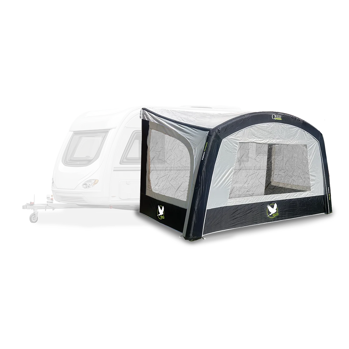 Quest Harrier 400 Air Canopy – Mid Grey – view 3