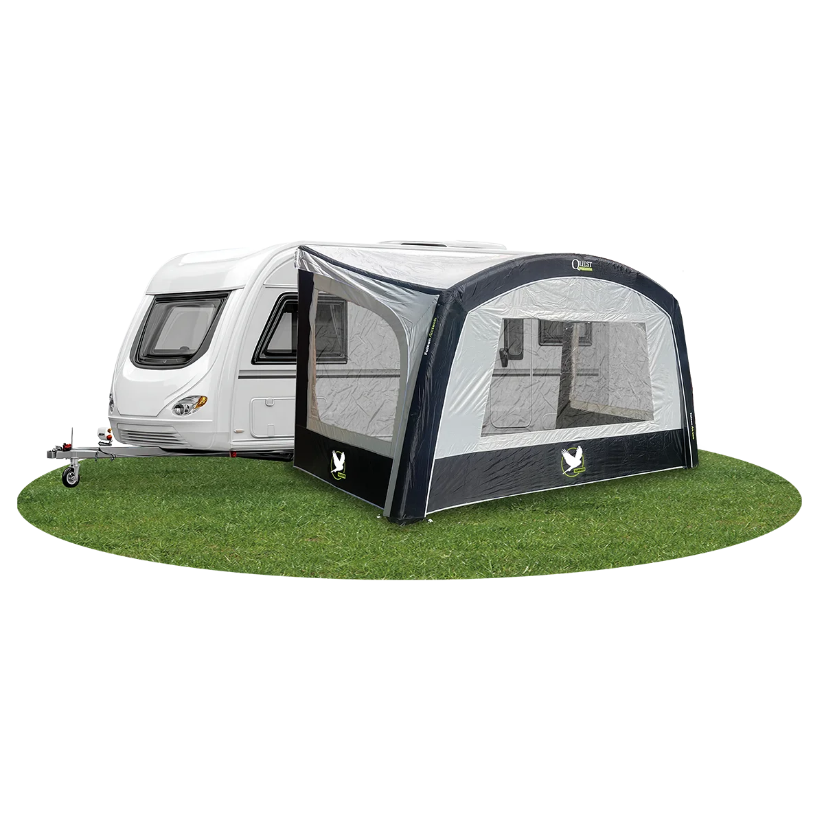 Quest Harrier 400 Air Canopy – Mid Grey
