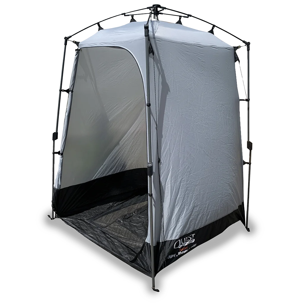 Quest Instant Utility & Toilet Tent – Grey – view 2