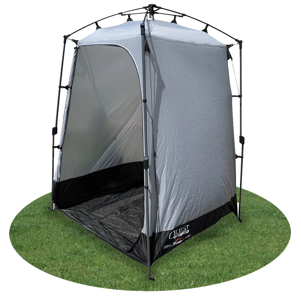 Quest Instant Utility & Toilet Tent – Grey