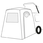 Quest Kite Tailgate VW Campervan Awning (T5,6,6.1) – view 6